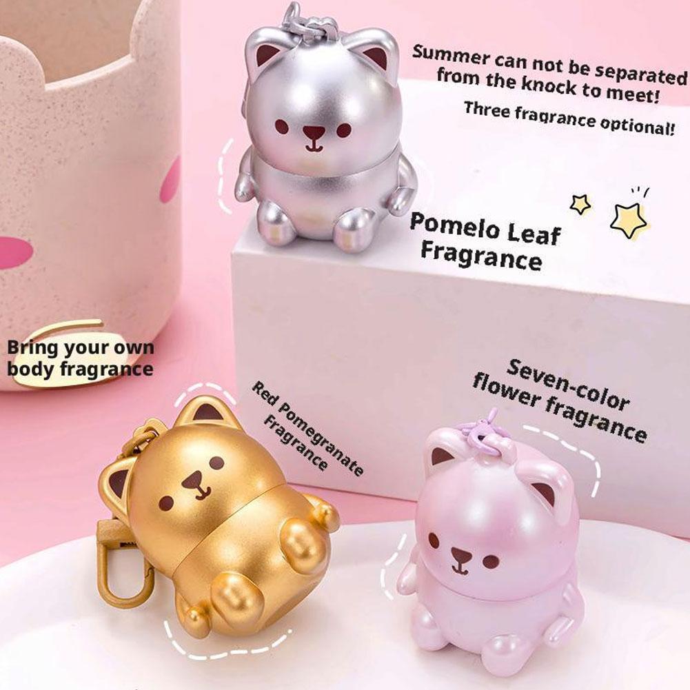 Cute Bear Shape Solid Perfume  - đánh giá và giá Perfume Fragrance Stick